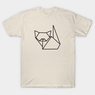 Origami Cat T-Shirt
